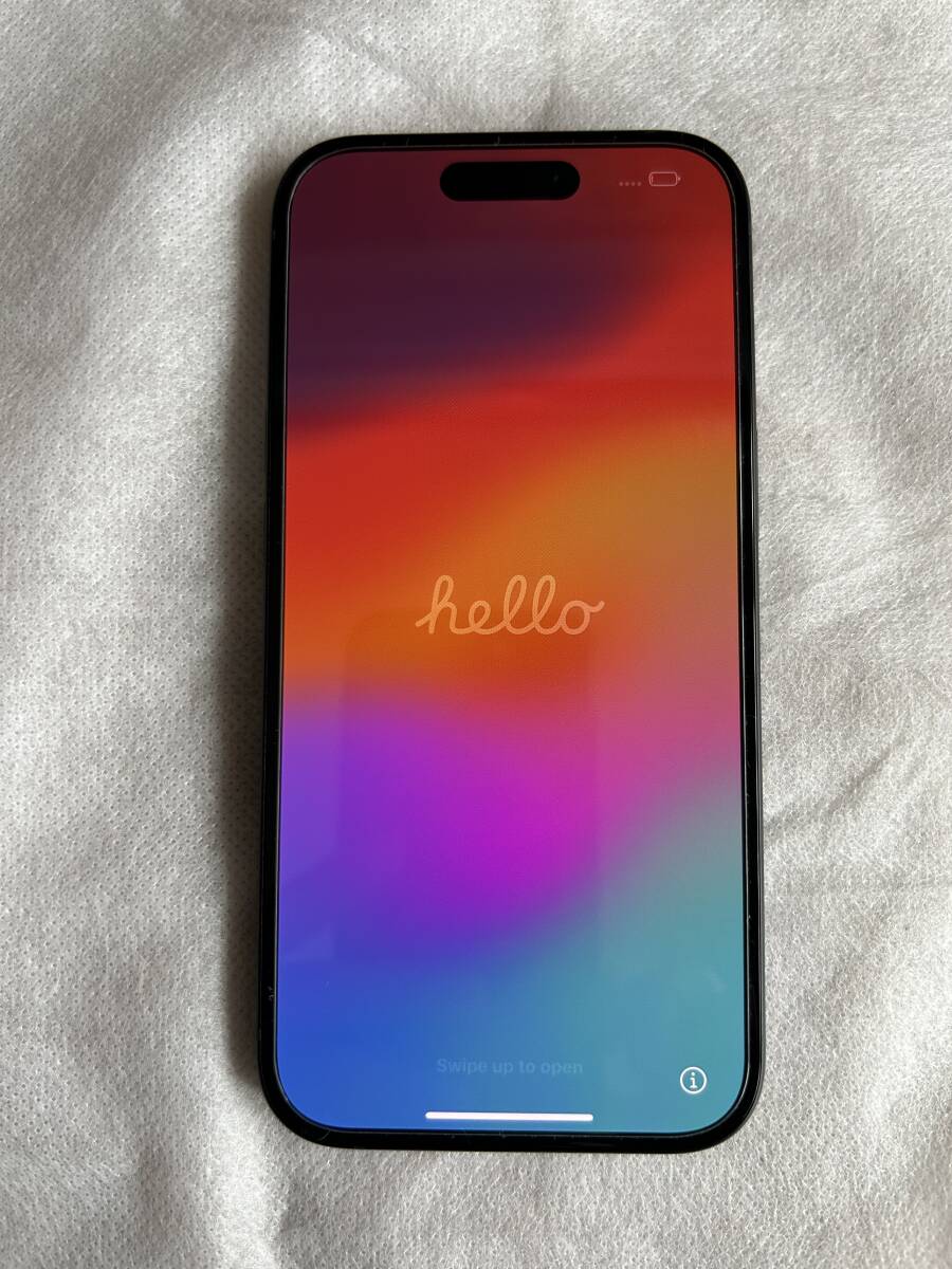 未使用 iPhone 15 128GB ブラック SIMフリー 海外版(中国版 未使用 iPhone 15 128GB ブラック SIMフリー 海外版(中国版