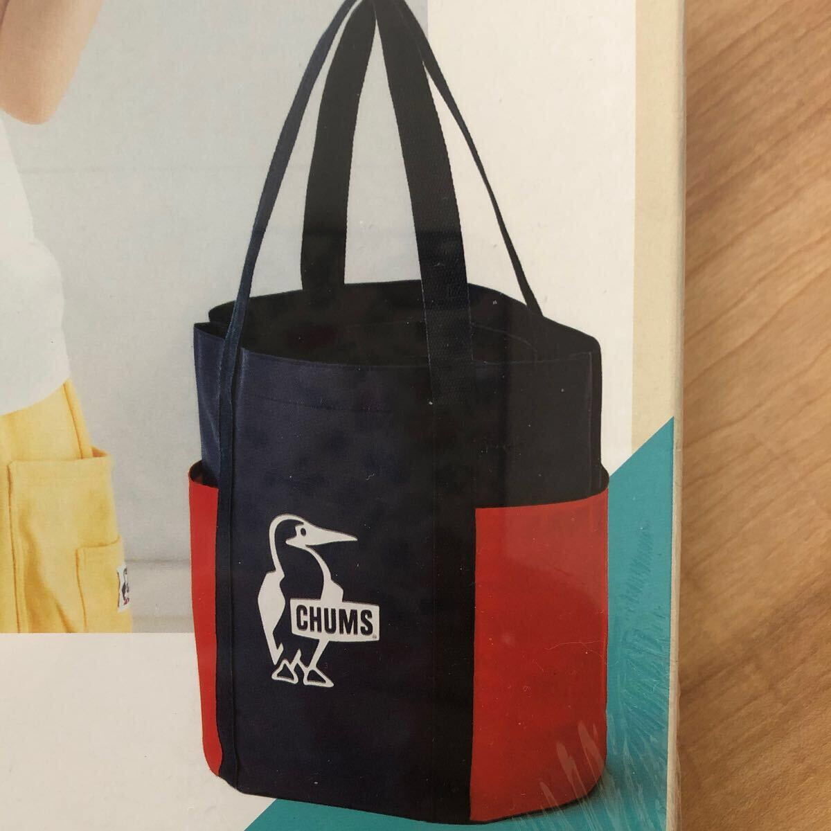 チャムス　オリジナルトートバッグ　CHUMS 新品　ラウンドタイプ