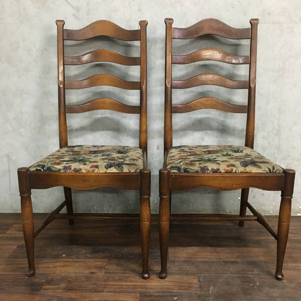 飛騨産業　キツツキ　ダイニングチェア 2脚セット キツツキ飛騨産業ダイニングチェア2脚セット