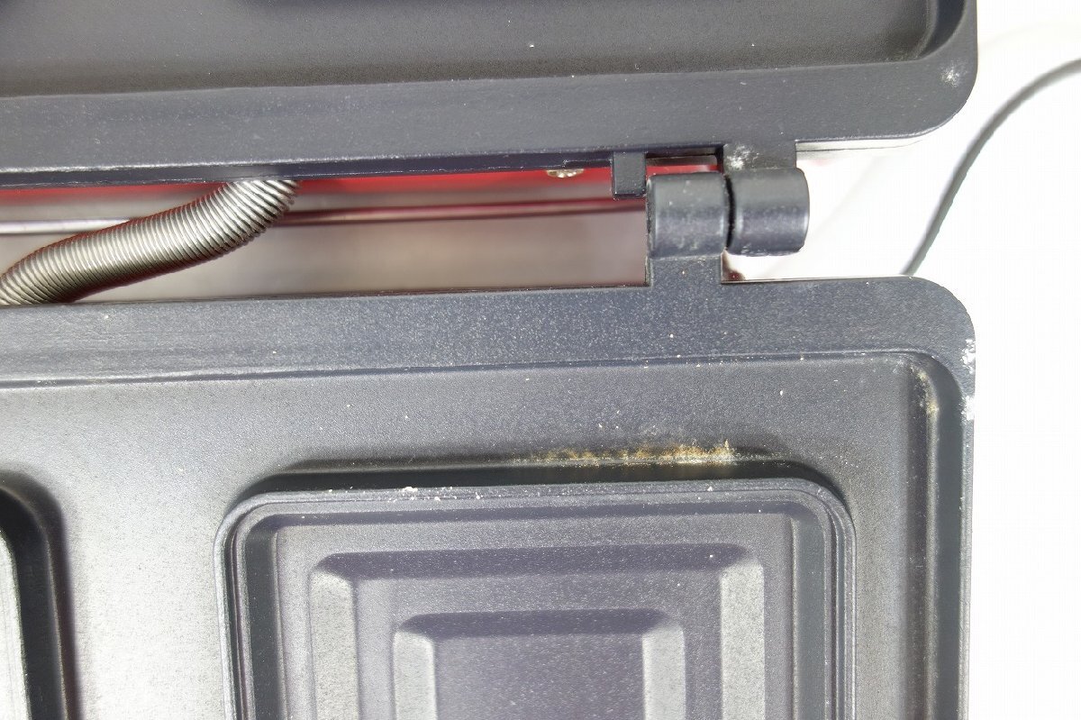 ホットサンドメーカー　EMB-08型　ZOJIRUSHI 象印マホービン　２枚焼き　赤　レッド　管理番號890
