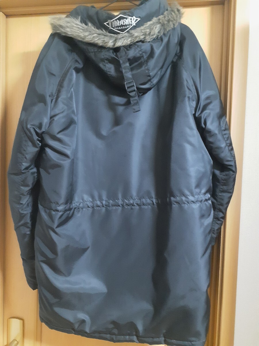 THRASHER スラッシャー N-3B フライトジャケット ミリタリー N3B sizel_画像2
