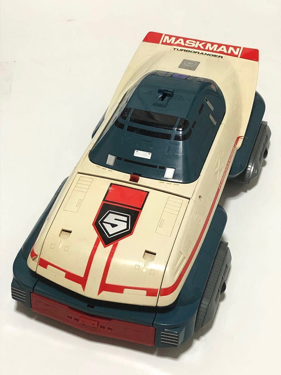 バンダイ 光戦隊マスクマン ターボランジャー ビッグスケール 日本製