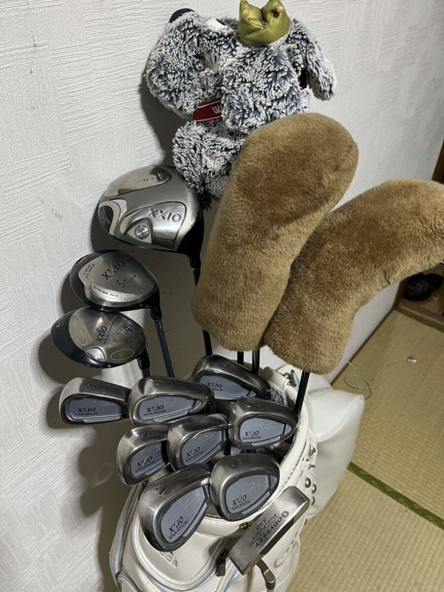 XXIO5代目 初代等レディースゴルフセット+adidasキャデバッグ+ XXIO5代目 初代等レディースゴルフセット+adidasキャデバッグ+