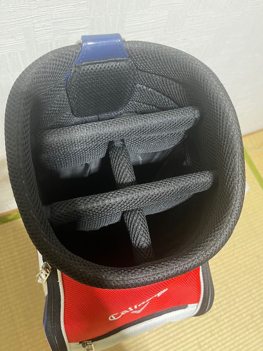 美品 Callaway キャロウェイ キャディーバッグ フードカバー付属 美品 Callaway キャロウェイ キャディーバッグ フードカバー付属