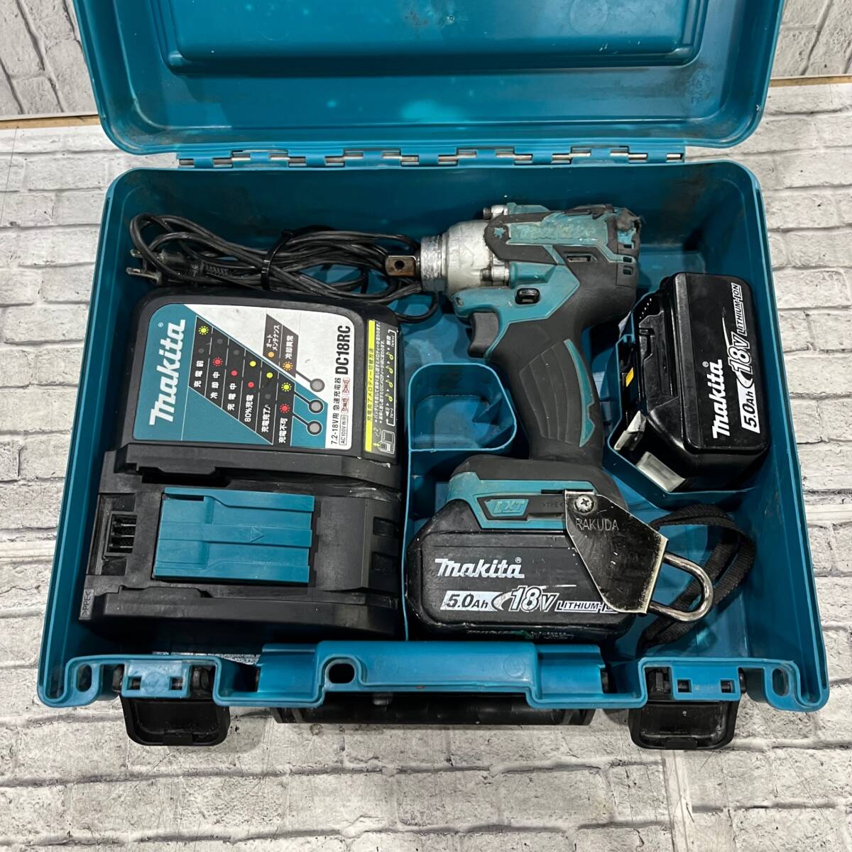 中古品】☆マキタ(makita) コードレスインパクトレンチ TW281DRTX 中古品】☆マキタ(makita) コードレスインパクトレンチ TW281DRTX