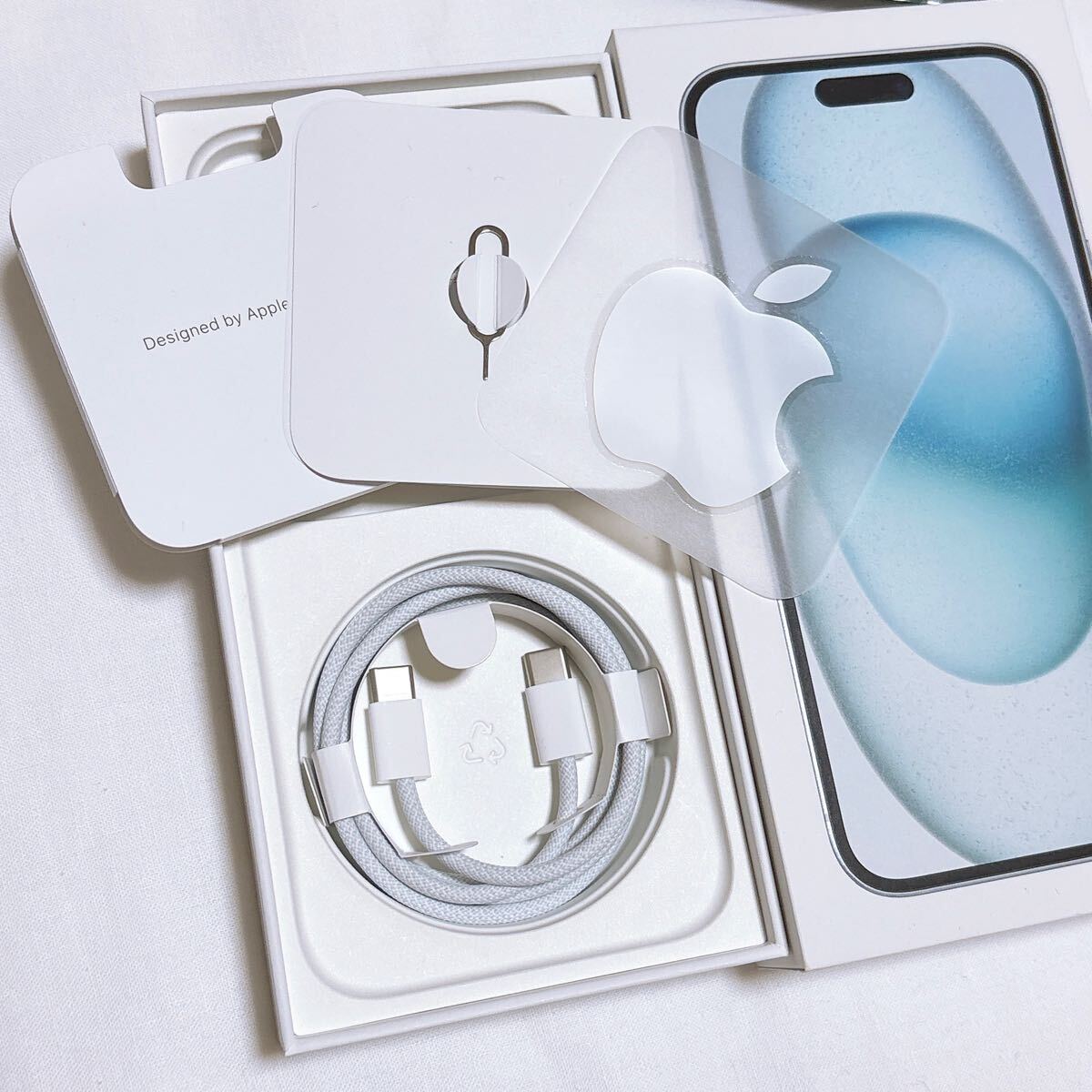 匿名即日発送 美品 simフリー iPhone15 Plus 本体 128GB ブルー 匿名即日発送 美品 simフリー iPhone15 Plus 本体 128GB ブルー