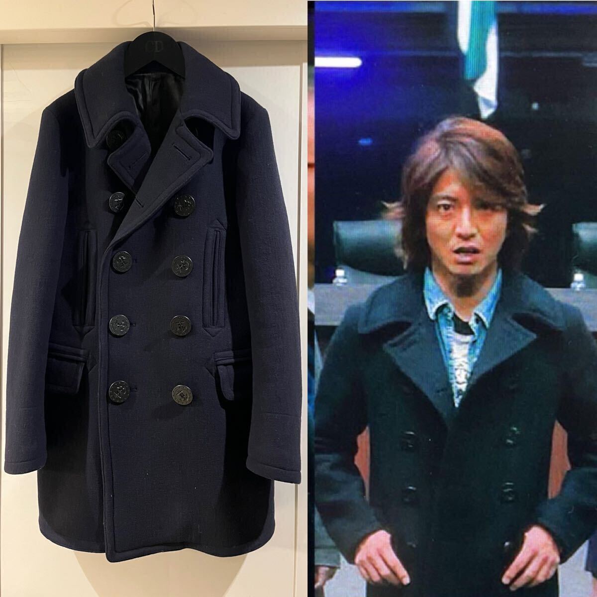 ラグスマックレガー 未使用 キムタク着 hero ピーコート rags ラグスマックレガー 未使用 キムタク着 hero ピーコート rags