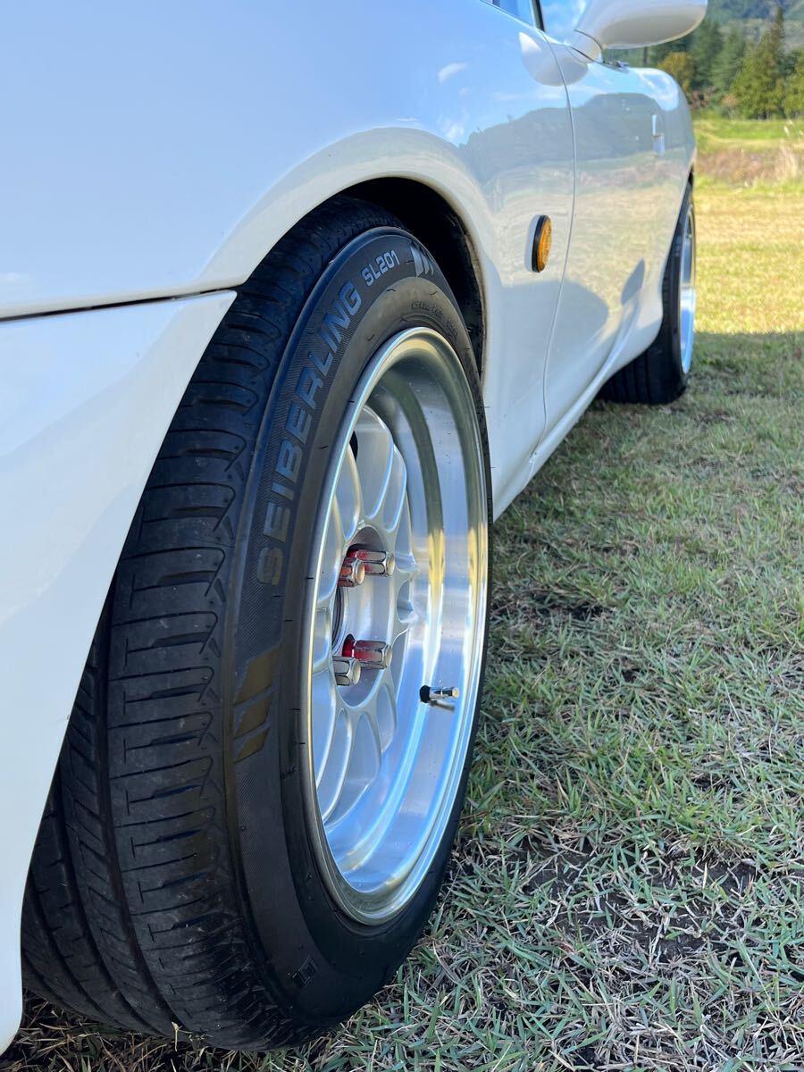 8J PCD100 深リム ホイール・タイヤ4本セット ステルス 8J PCD100 深リム ホイール・タイヤ4本セット ステルス