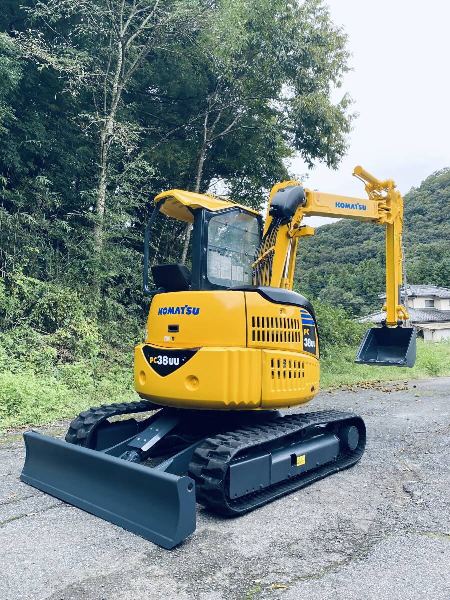 PC38UU-3 KOMATSU コマツユンボ 1422h時間 4トンクラス 建設機械 PC38UU-3 KOMATSU コマツユンボ 1422h時間 4トンクラス 建設機械