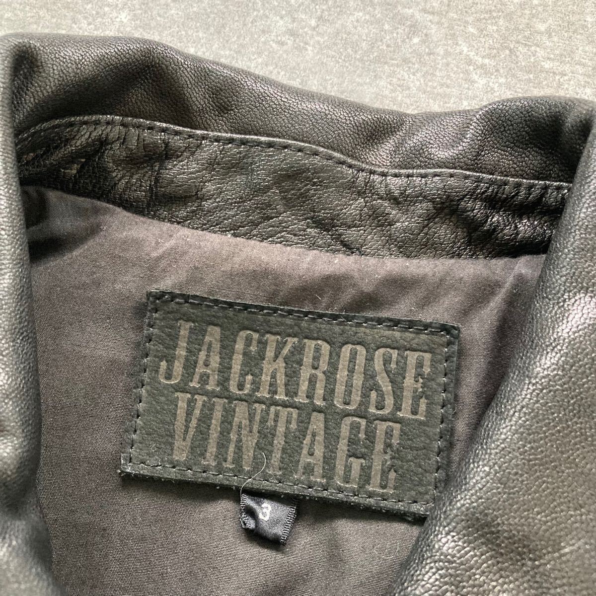 JACKROSE VINTAGE】ジャックローズ ヴィンテージ 山羊革レザー JACKROSE VINTAGE】ジャックローズ ヴィンテージ 山羊革レザー