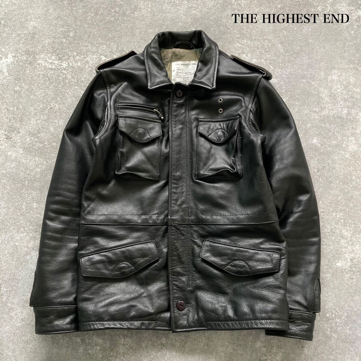 THE HIGHEST END】ザハイエストエンド カウハイドレザー THE HIGHEST END】ザハイエストエンド カウハイドレザー