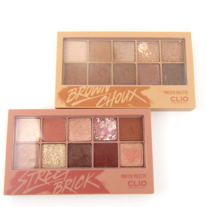 クリオ アイシャドウ プロアイパレット 若干使用 2点セット コスメ 期限切れ PO レディース CLIO