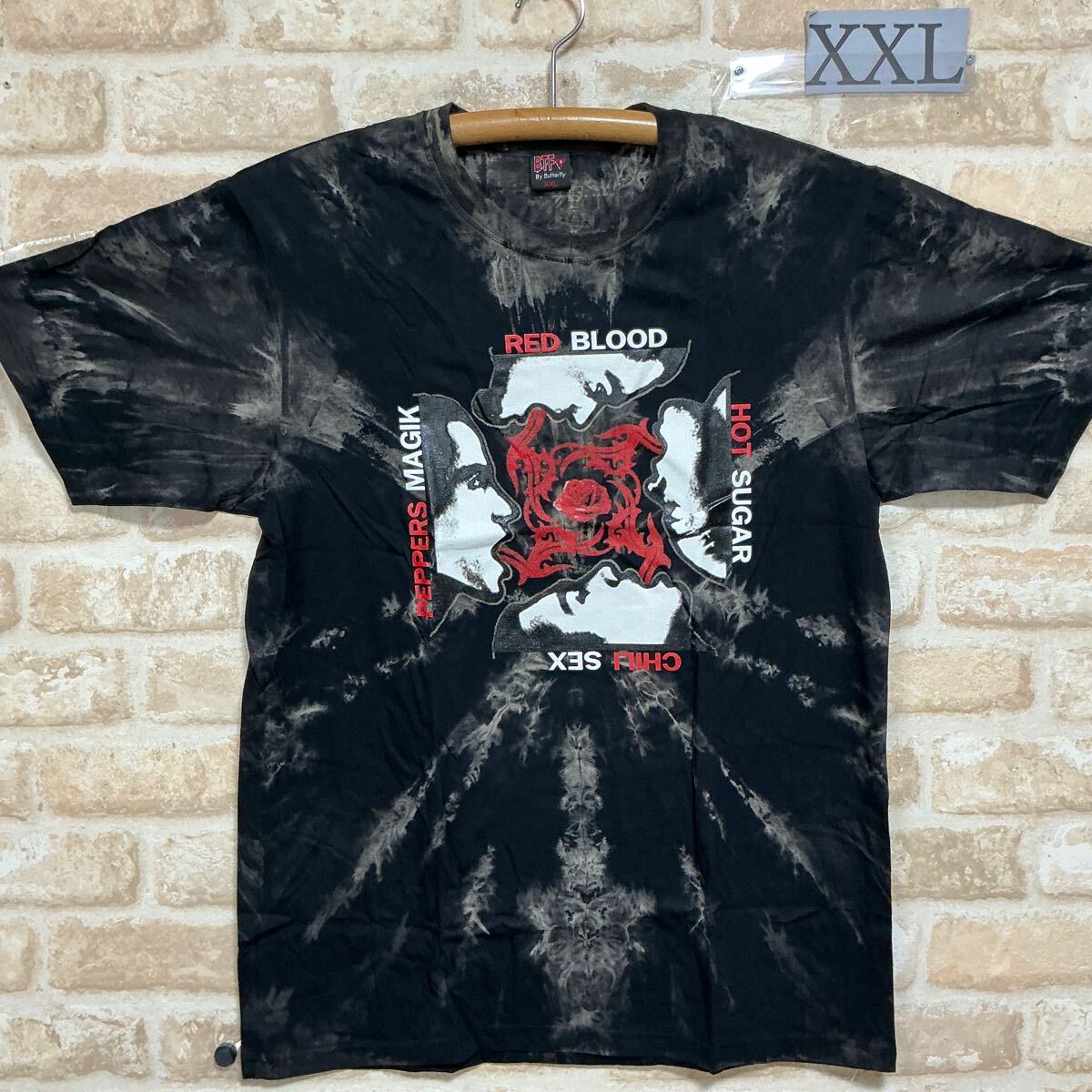 レッド・ホット・チリ・ペッパーズ Tシャツ XXLサイズ　レッチリ バンドTシャツ Tシャツ タイダイ 絞り染め レッドホットチリペッパーズ