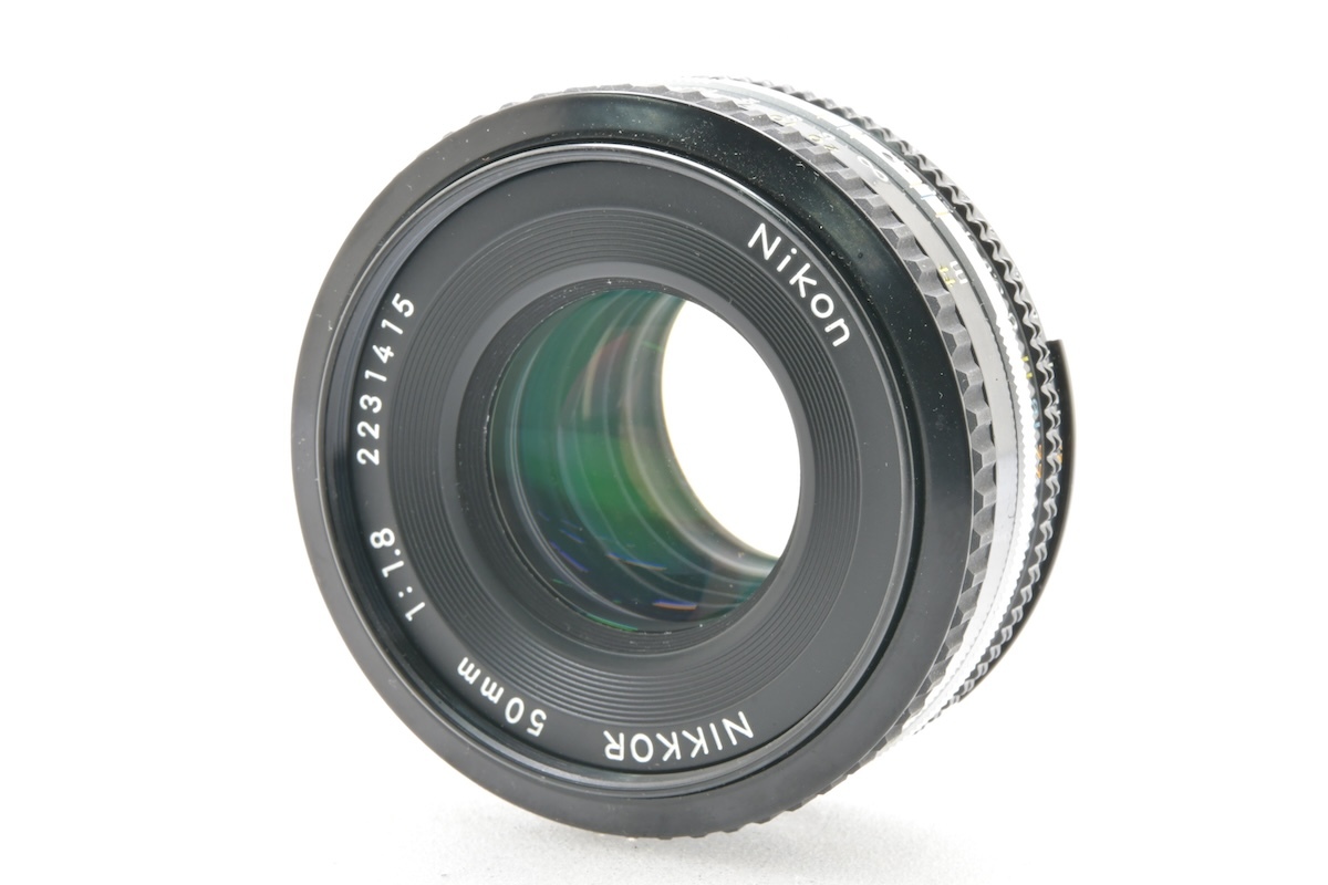 Nikon AI-S NIKKOR 50mm F1.8 Fマウント パンケーキレンズ ニコン MF一眼レフ用交換レンズ