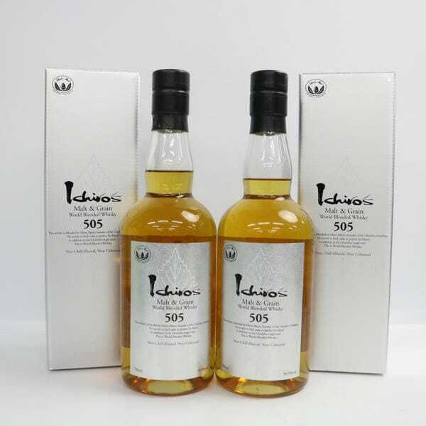 1円~【2本セット】Ichiros Malt（イチローズモルト）モルト&グレーン ワールドブレンデッド 505 50.5% 700ml G24I170202