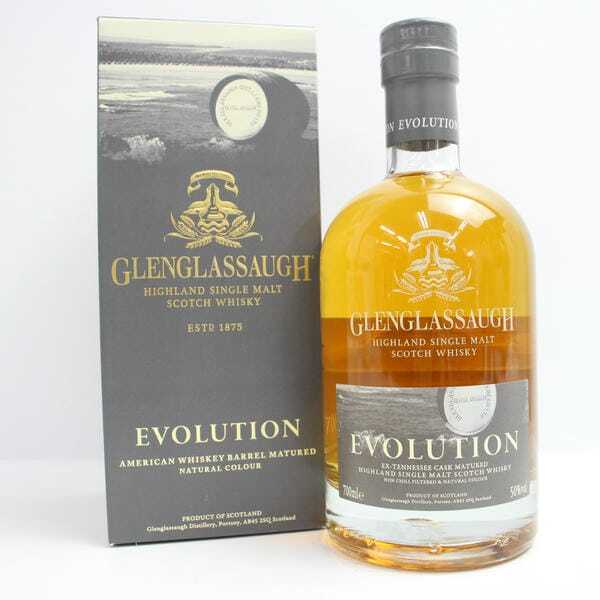 1円~GLENGLASSAUGH（グレングラッサ）エボリューション EX テネシー カスク 50％ 700ml ※箱キズ S24I140027