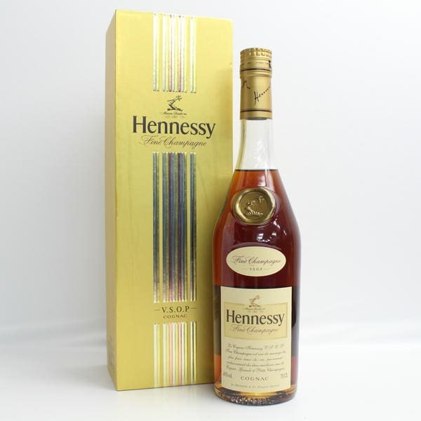 ヘネシー VSOP ファインシャンパーニュ スリムボトル クリアボトル 買取実績】ヘネシー VSOP スリムボトル クリア | お酒買取専門店