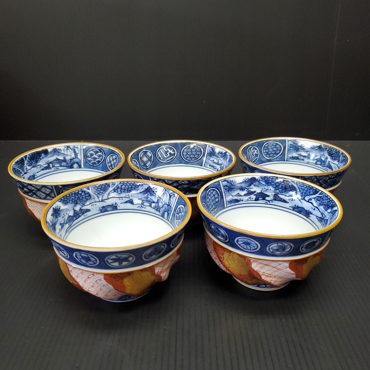 清水焼 京焼 平安京泉 染付山水鉢|工芸品 清水焼 京焼 平安京泉 染付山水鉢|工芸品