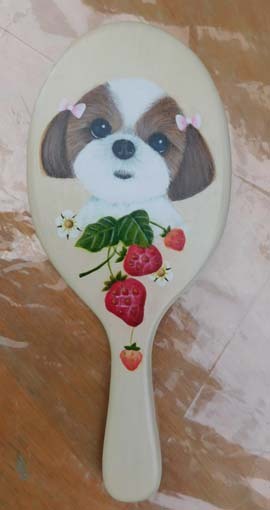 シーズーが好き★ハンドペイント★3點セット