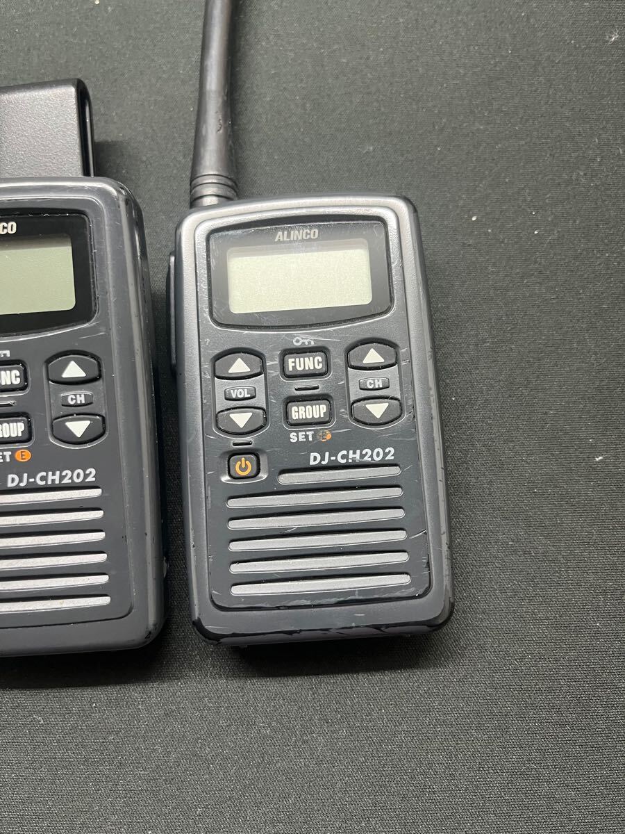 ☆現状品☆ALINCO アルインコ 特定小電力トランシーバー DJ ☆現状品☆ALINCO アルインコ 特定小電力トランシーバー DJ