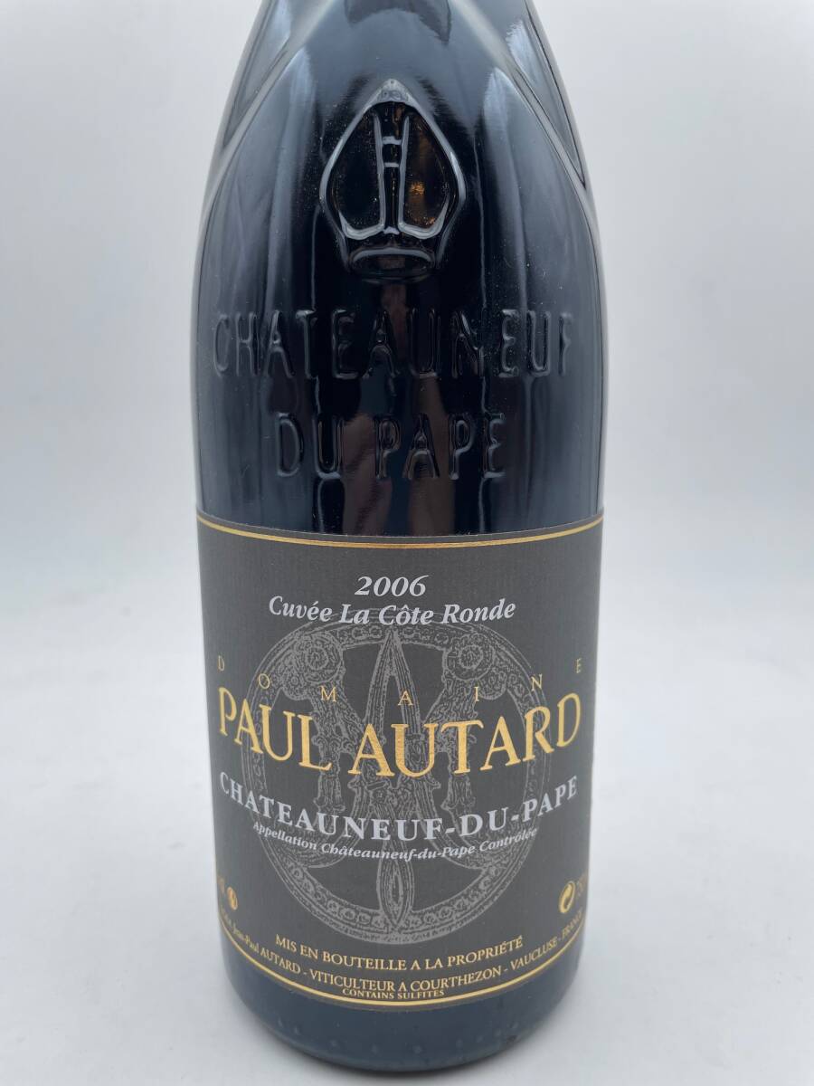  Paul Autard Cuve La Cte Ronde Chteauneuf-du-Pape 2006 / ドメーヌ?ポール?オタール キュヴェ コート ロンド 2006 ソムリエ 試飲會