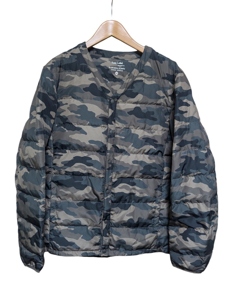 URBAN RESEARCH KAWADA DOWN アーバンリサーチ　河田ダウン　ダウン　ジャケット　カモフラ　カモ柄　カモフラージュ　迷彩