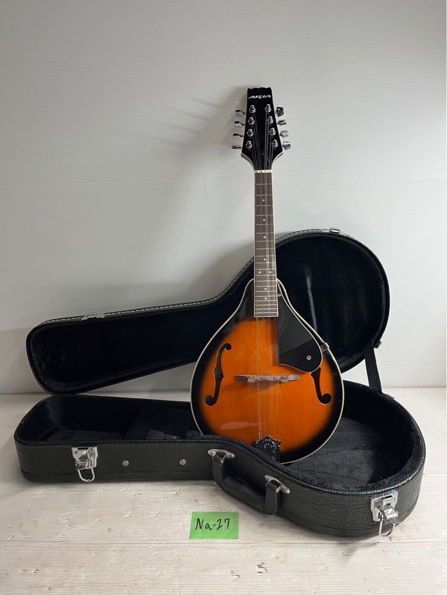 Na-27 ARIA アリア フラットマンドリン 8弦 AM-20 ハードケース