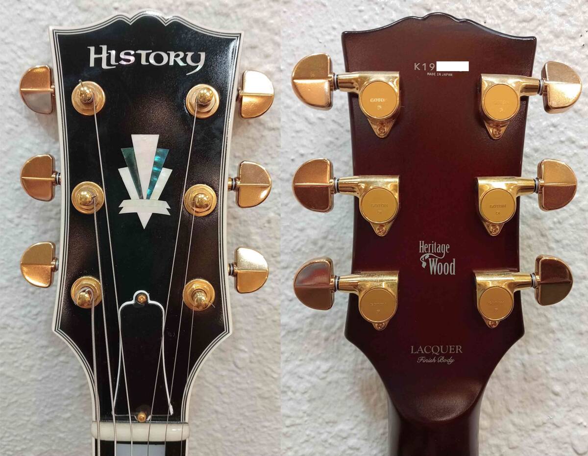 HISTORY HS-LC WRD 2019ハードケース付レスポールカスタム HISTORY HS-LC WRD 2019ハードケース付レスポールカスタム