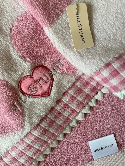  Jill Stuart банное полотенце p Heart рисунок 