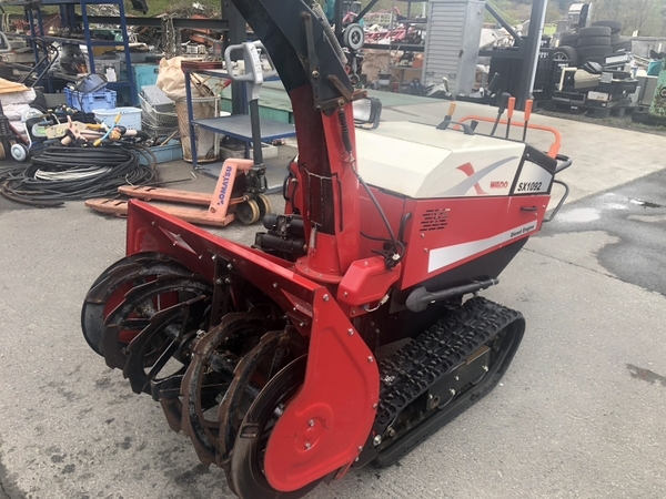 青森県渡し ワドー SX1092 セルモーター式 9.3馬力 除雪幅920mm 青森県渡し ワドー SX1092 セルモーター式 9.3馬力 除雪幅920mm