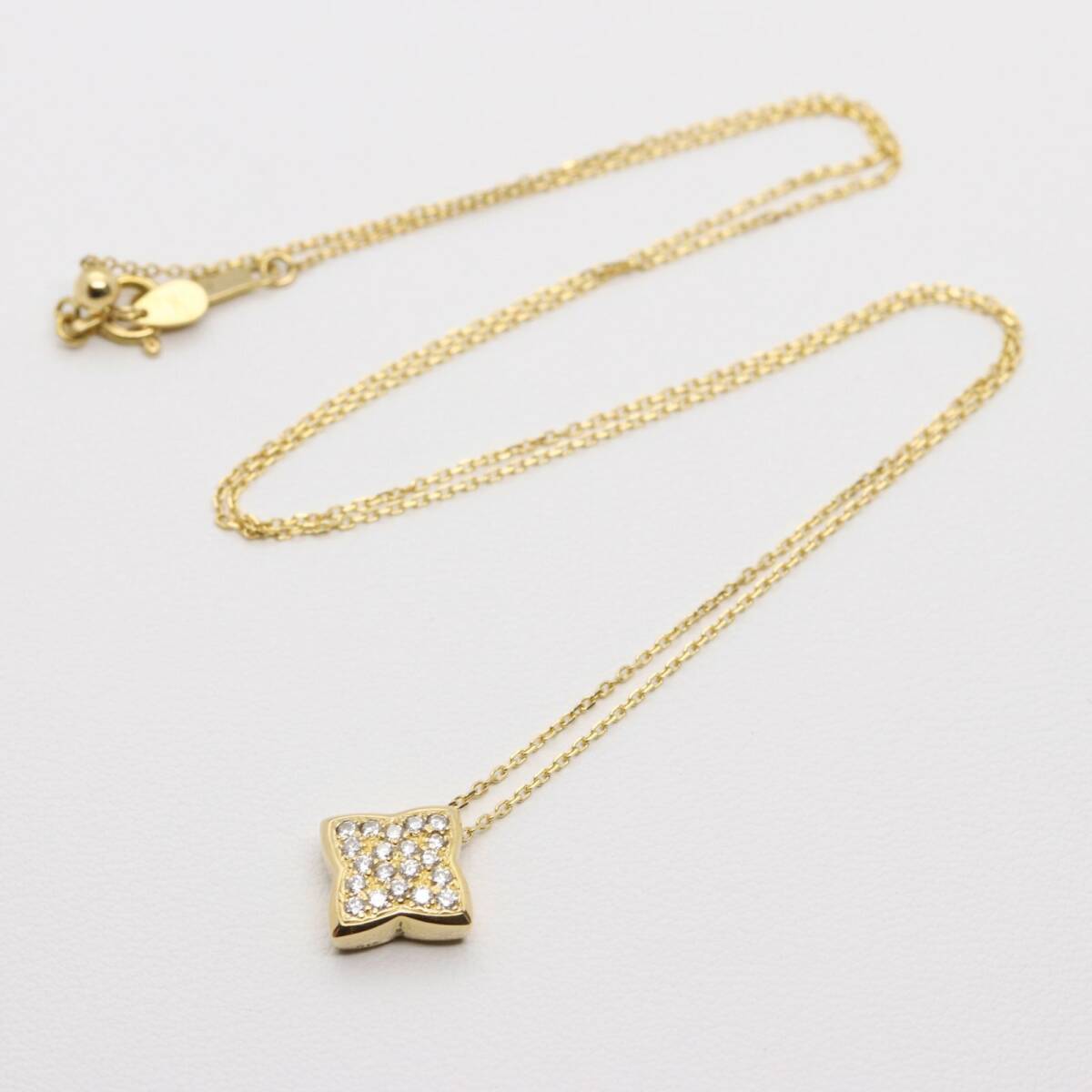 ヴァンドーム青山 アリュメ ダイヤ 0 18 ネックレス K18/24-1736 ヴァンドーム青山 アリュメ ダイヤ 0 18 ネックレス K18/24-1736