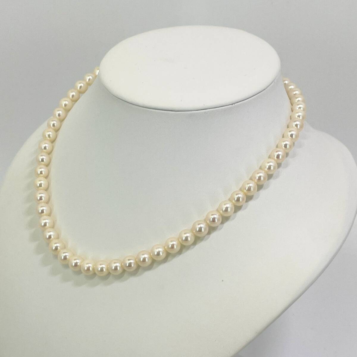 美品 田崎真珠 シルバー あこや パール ネックレス /24-2839箱 美品 田崎真珠 シルバー あこや パール ネックレス /24-2839箱