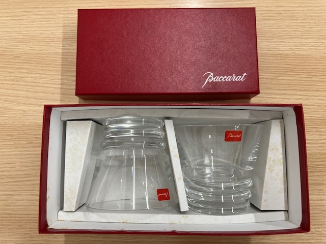 長 17335 Baccarat バカラ ロックグラス ベガ タンブラー クリスタル 2客 ペアグラス 箱入(バカラ)｜売買されたオークション情報、yahooの商品情報をアーカイブ公開  - オークファン 住まい、インテリア