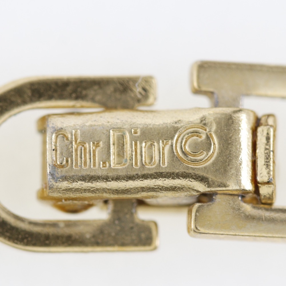 Dior Christian Dior цепь Vintage колье позолоченный примерно 34.1g унисекс [I191824189] б/у 
