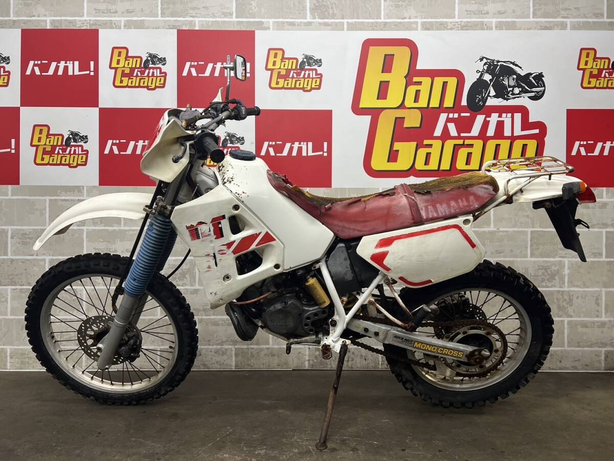 YAMAHA ヤマハ　DT125R エンジンDT200　3FW 書類無し　エンジン始動動画有り　未整備　現状　売り切り　バンガレ