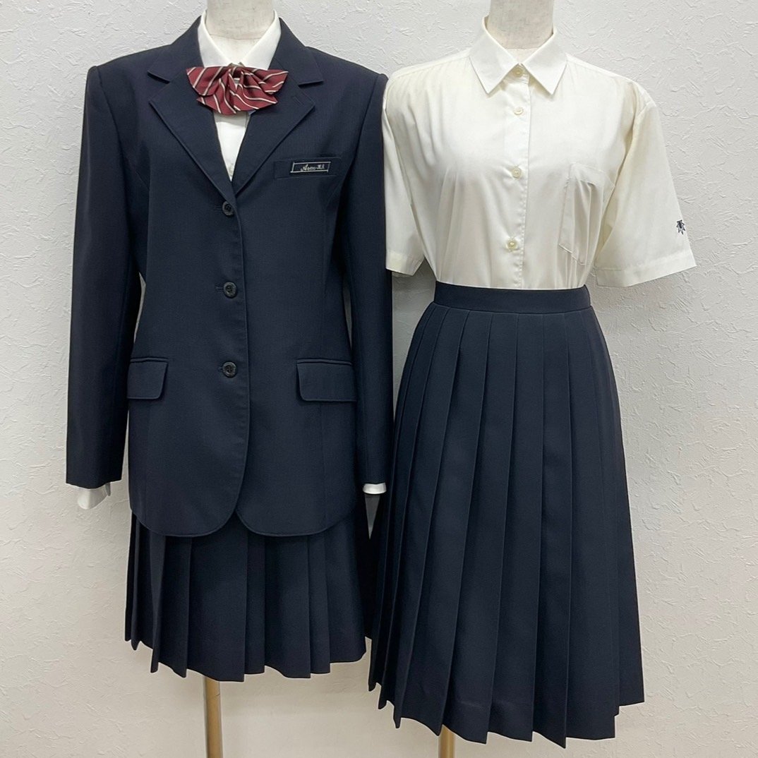 U1181/S1437(中古)神奈川県 麻生高校 女子制服 6点 /ブレザー U1181/S1437(中古)神奈川県 麻生高校 女子制服 6点 /ブレザー