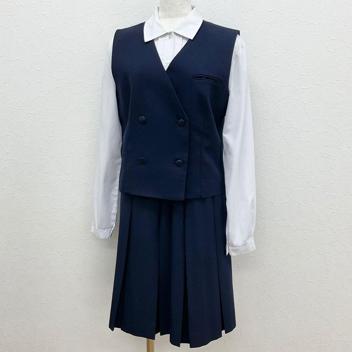 U1197/S1399(中古)千葉県 市立千葉高校 女子制服6点 /ブレザー U1197/S1399(中古)千葉県 市立千葉高校 女子制服6点 /ブレザー
