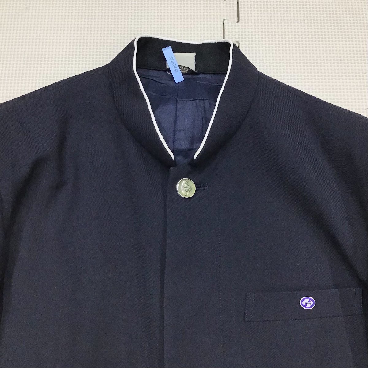 O948/T879(中古)栃木県 作新学院高校 男子制服 1点 /校章付/旧 O948/T879(中古)栃木県 作新学院高校 男子制服 1点 /校章付/旧