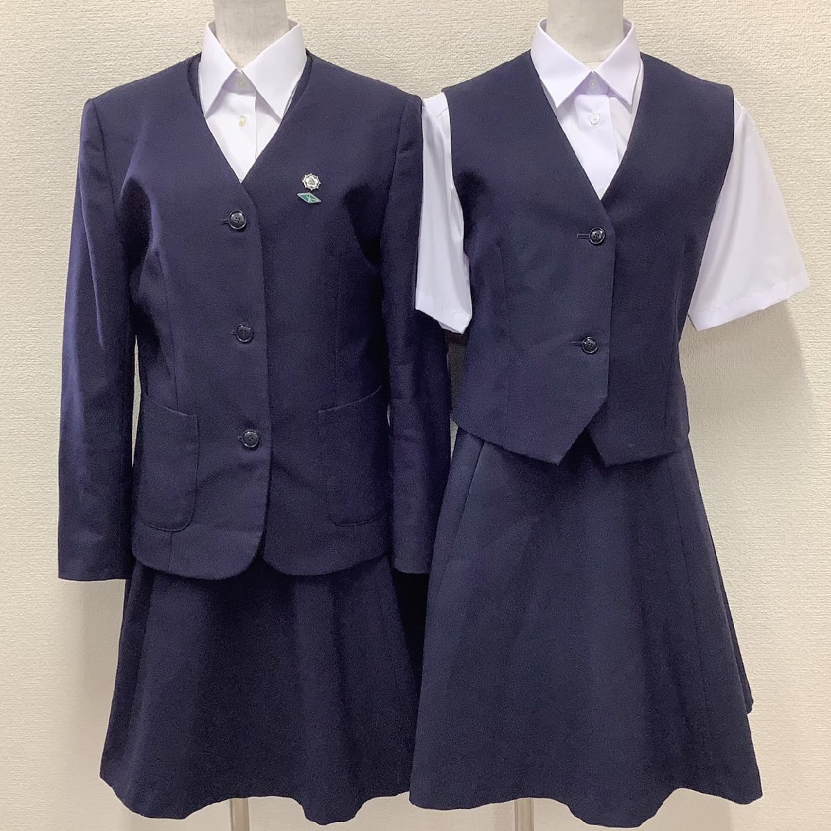 I914/Y(中古)福島県 安積黎明高校 7点 /校章付/学年章/指定品/9R I914/Y(中古)福島県 安積黎明高校 7点 /校章付/学年章/指定品/9R