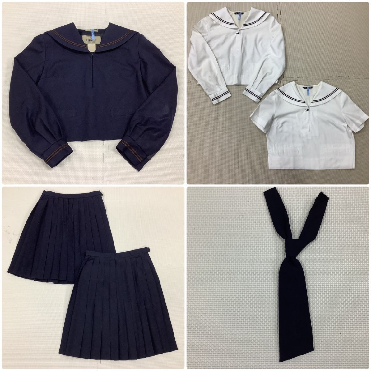 I35/Y(中古)山形県 山形市立 第一中学校 女子制服8点 /165A/W66