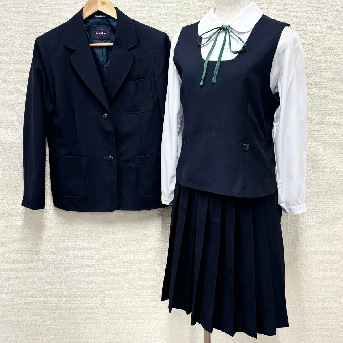 O210/(中古)栃木県 真岡東中学校 女子制服5点 /165A/W63 O210/(中古)栃木県 真岡東中学校 女子制服5点 /165A/W63