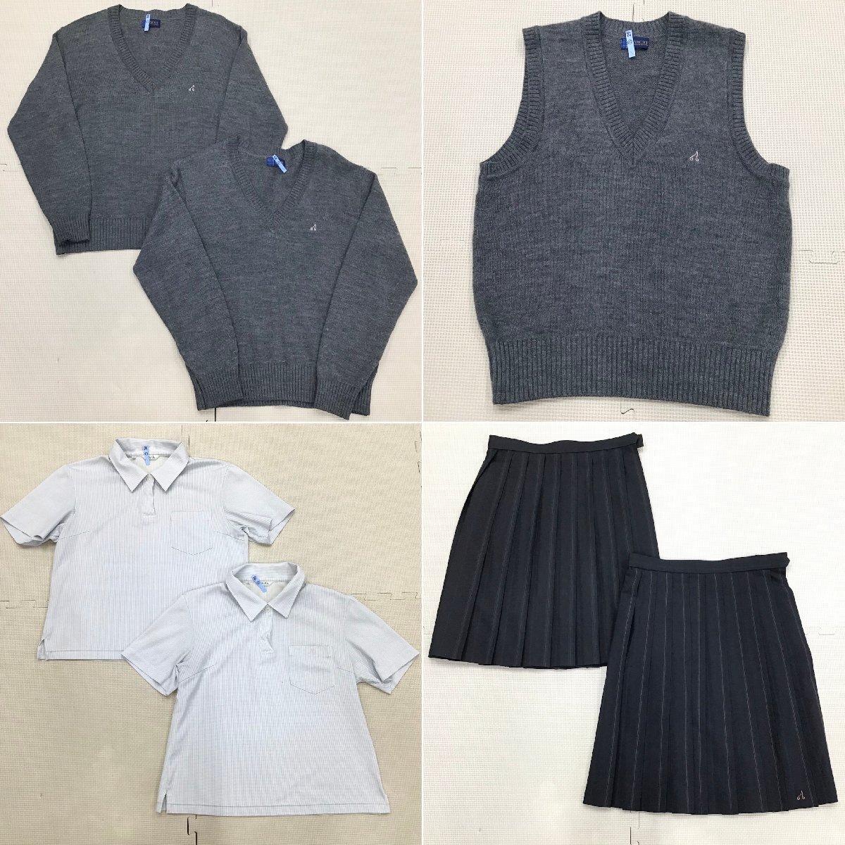 O980/T1205(中古)栃木県 小山北桜高校 女子制服9点 /指定/160A O980/T1205(中古)栃木県 小山北桜高校 女子制服9点 /指定/160A