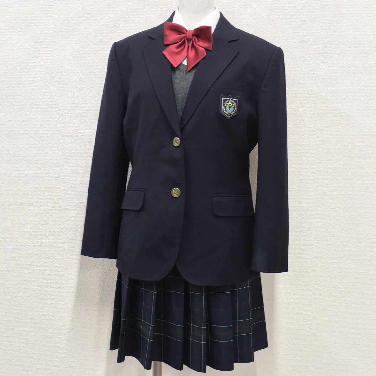 A710/(中古)栃木県 真岡女子高校 女子制服4点 /旧制服/165ASX