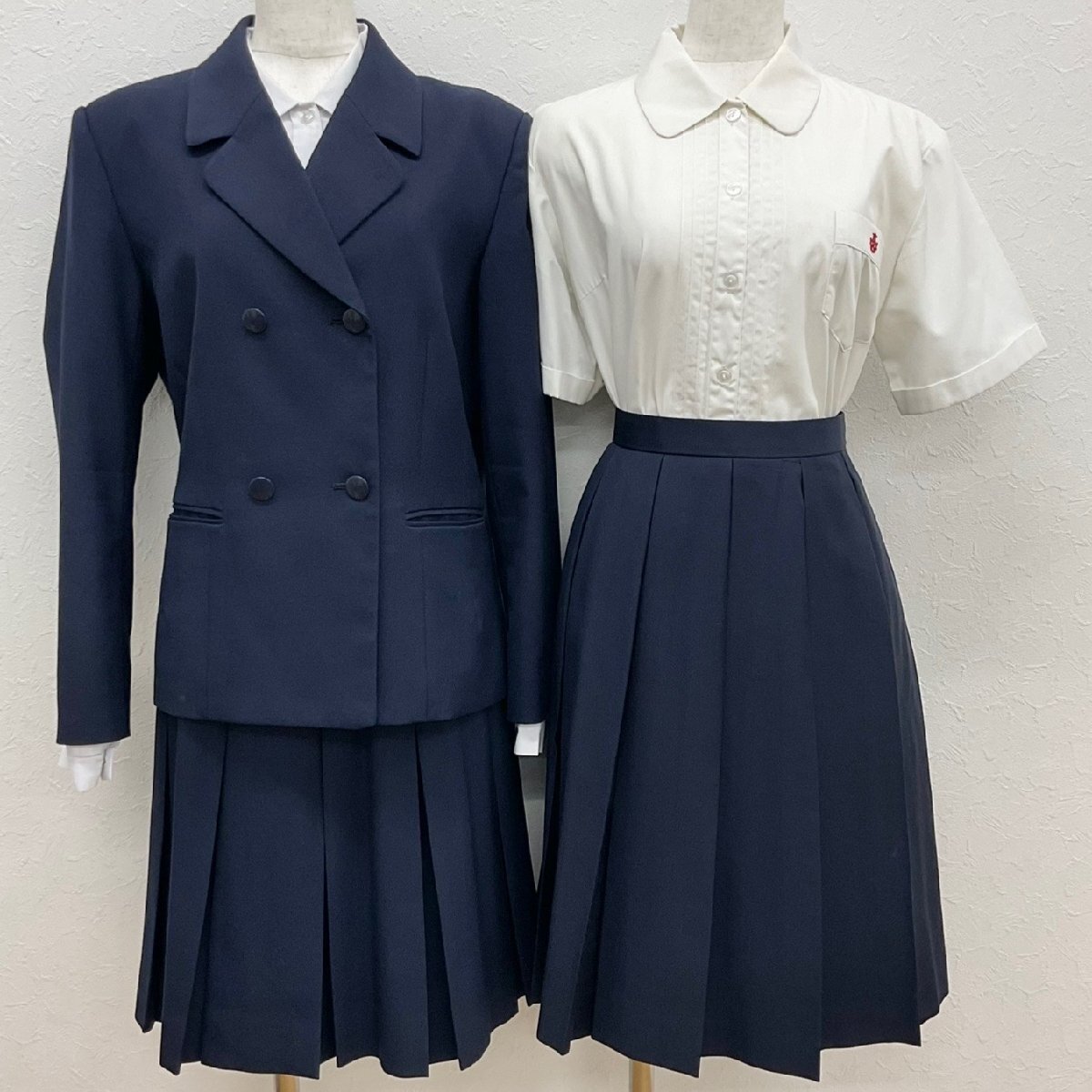 U1197/S1399(中古)千葉県 市立千葉高校 女子制服6点 /ブレザー U1197/S1399(中古)千葉県 市立千葉高校 女子制服6点 /ブレザー