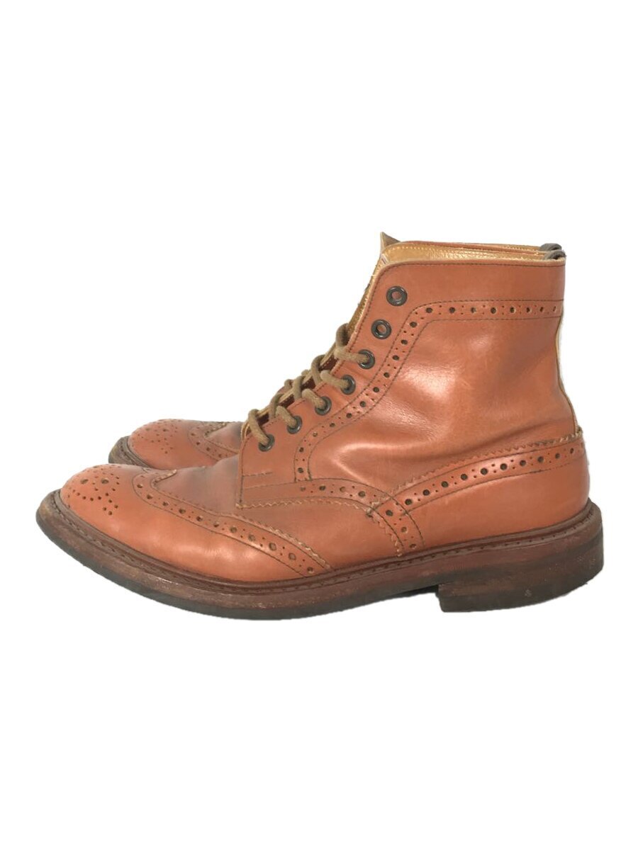 Tricker*s* Country ботинки / гонки выше ботинки /UK8/ Brown / кожа /N2508/ Wing chip //