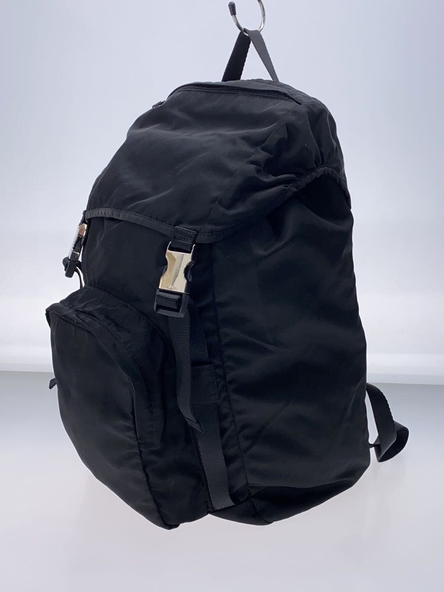 PRADA◇リュック/ナイロン/BLK メンズバッグ PRADA◇リュック/ナイロン/BLK メンズバッグ
