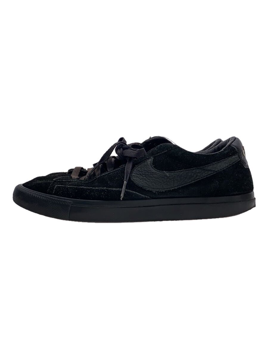 NIKE◆BLAZER LOW PREM CDG SP/ブレーザーローコムデギャルソン/ブラック/633699-009/