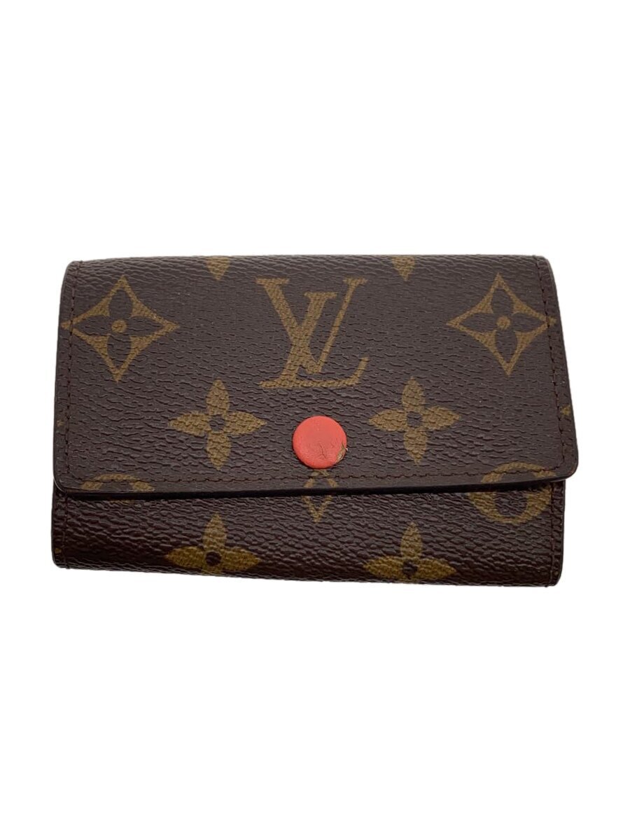 LOUIS VUITTON◆キーケース/PVC/BRW/レディース/M64070