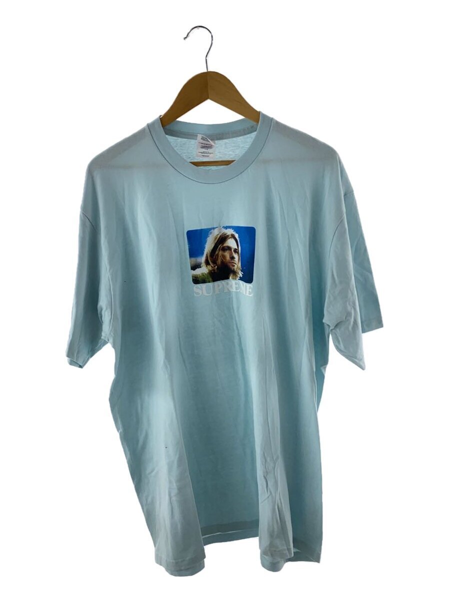 Supreme◇23ss/Kurt Cobain Tee/Tシャツ/XL/コットン/BLU Supreme◇23ss/Kurt Cobain Tee/Tシャツ/XL/コットン/BLU