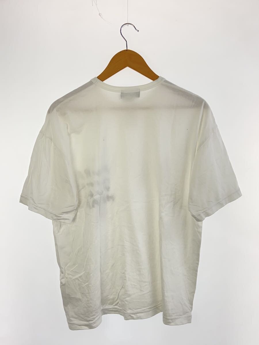 BLACK COMME des GARCONS* T-shirt /S/ cotton /WHT/ plain /1K-T101